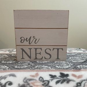 wooden decorative block